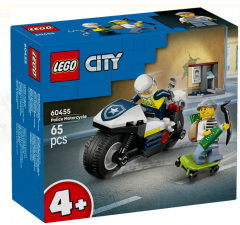 Lego City Polis Motosikleti Takibi 60455