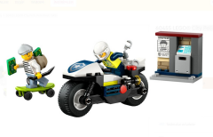 Lego City Polis Motosikleti Takibi 60455
