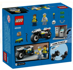 Lego City Polis Motosikleti Takibi 60455