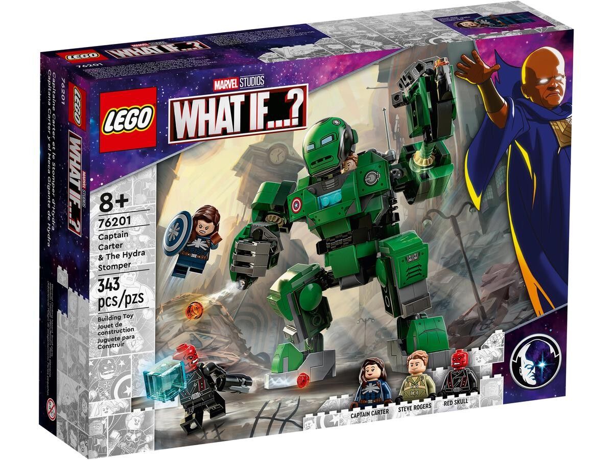 Lego Marvel Captain Carter & The Hydra Stomper 76201