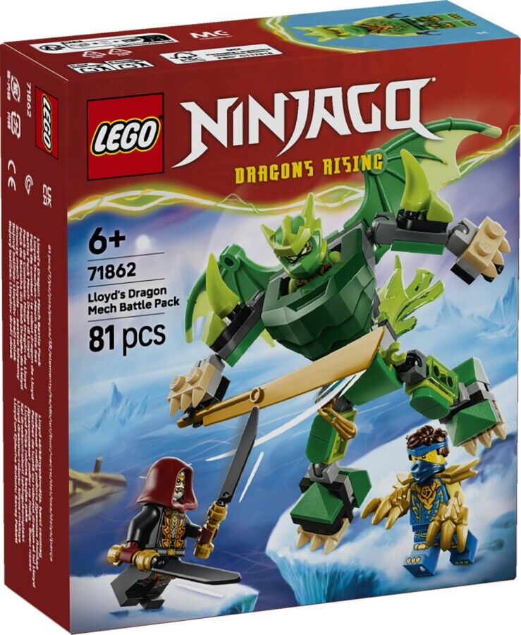 Lego Ninjago Lloyd’un Ejderha Robotu 71862