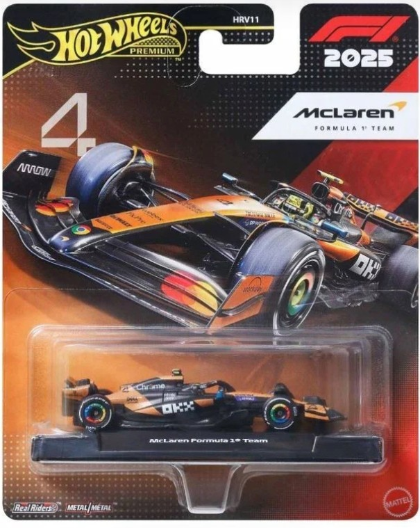 Hot Wheels Premium F1 2025 McLaren 4 JKD88
