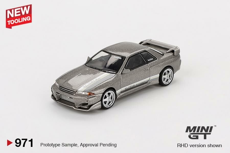 Mini GT Nissan Skyline GT-R (R32) Veilside Combat C-I Veilside Combat Grey 971