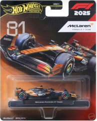 Hot Wheels Premium F1 2025 McLaren 81 JKD81