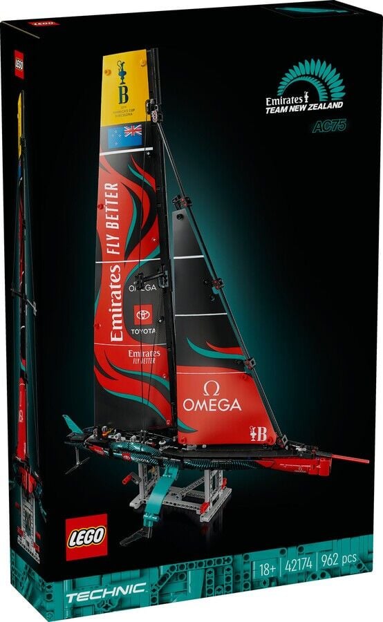 Lego Technic Emirates Team New Zealand AC75 Yat 42174