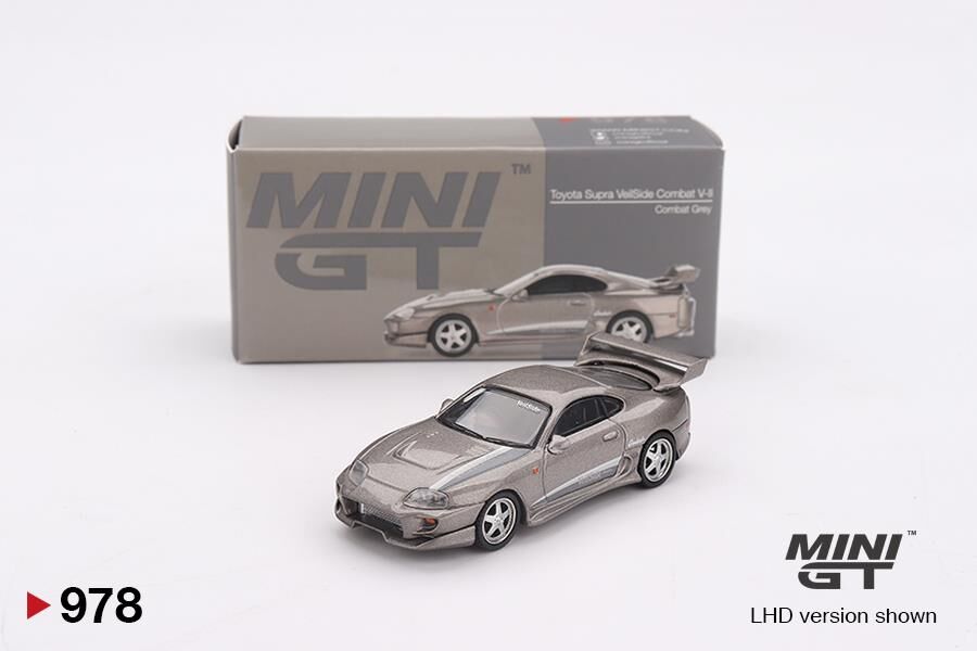 Mini GT Toyota Supra VeilSide Combat V-II Combat Grey 978