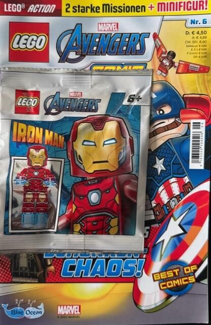 Lego Marvel Avengers Aylık Dergi - Almanca