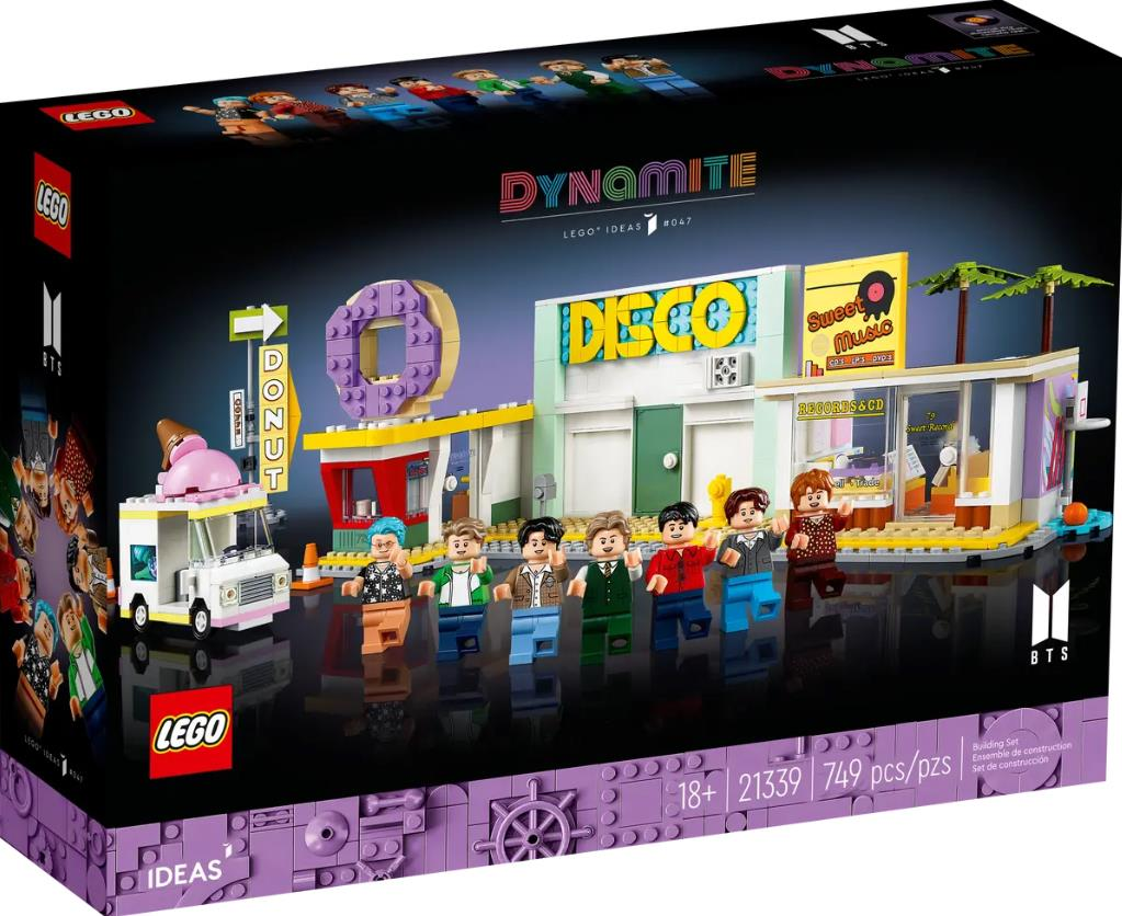 Lego ideas BTS Dynamite 21339
