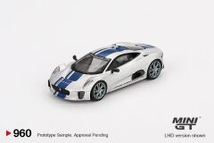 Mini GT Jaguar C-X75 Silver 960