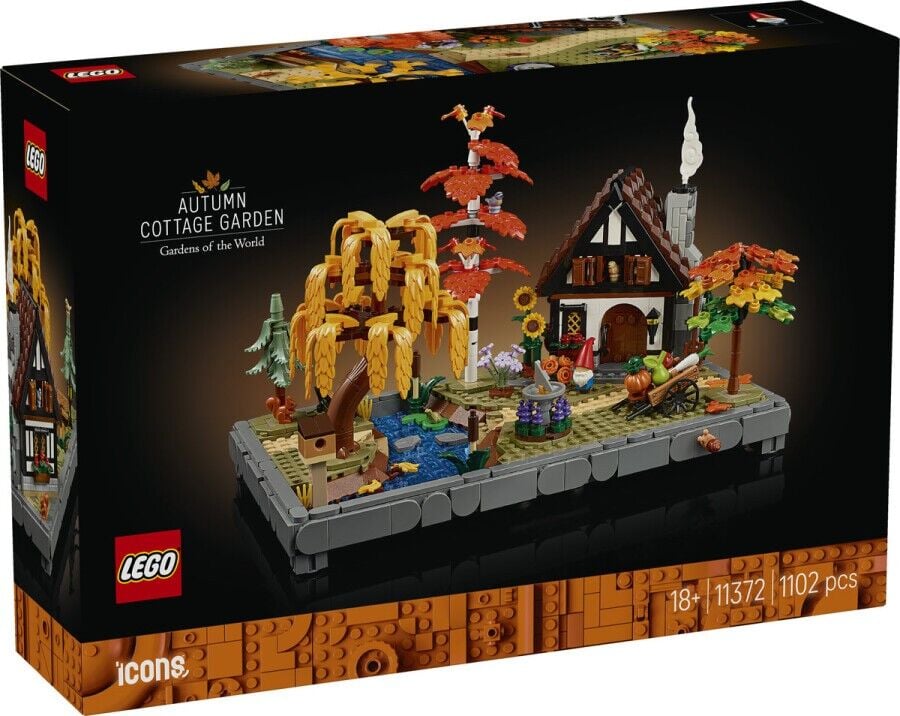 Lego icons Autumn Cottage Garden 11372