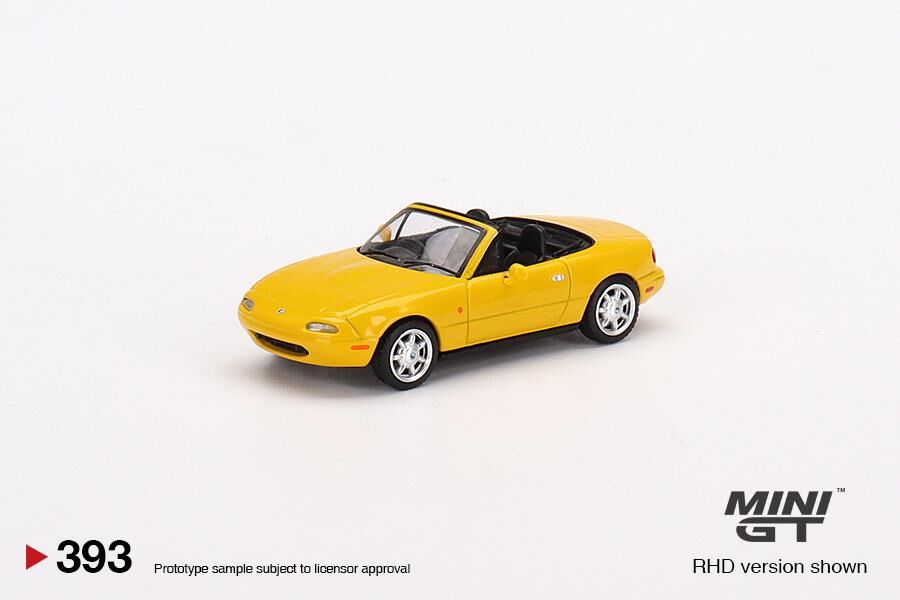Mini GT Eunos Roadster Sunburst Yellow - 393