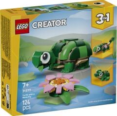Lego Creator 3’ü 1 Arada Creator Turtle with a Water Lily Flower 31377