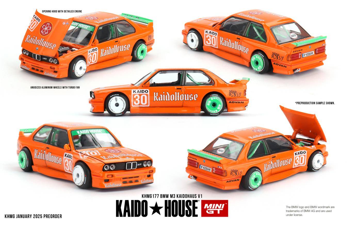 Kaido House x Mini GT BMW M3 KaidoHaus V1 177