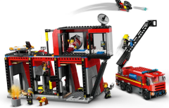 Lego City İtfaiye Kamyonlu İtfaiye Merkezi 60414