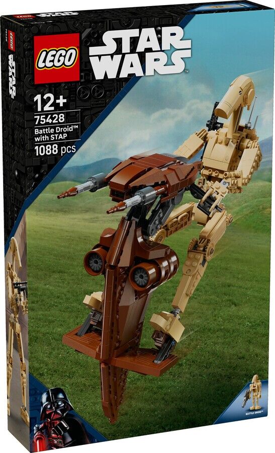 Lego Star Wars Battle Droid with STAP 75428