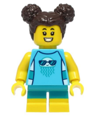 Lego Minifigür - Child Girl cty1386