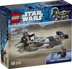 Lego Star Wars Mandalorian ve Grogu'nun Hız Motoru 75436