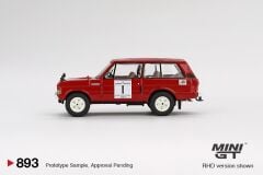 Mini GT Range Rover 1971 International Hillrally Winner 893 BL