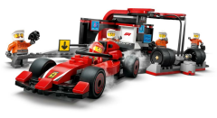Lego City Ferrari Arabalı F1® Pit Stop ve Pit Ekibi 60443