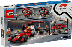 Lego City Ferrari Arabalı F1® Pit Stop ve Pit Ekibi 60443