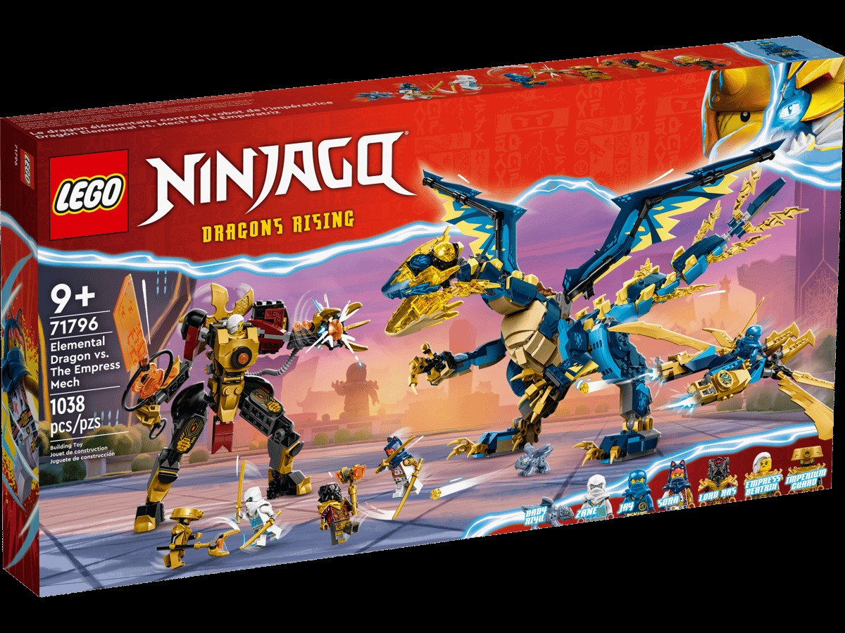 Lego Ninjago Element Ejderhası İmparatoriçe Robotuna Karşı 71796