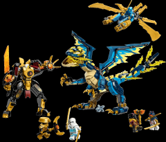 Lego Ninjago Element Ejderhası İmparatoriçe Robotuna Karşı 71796
