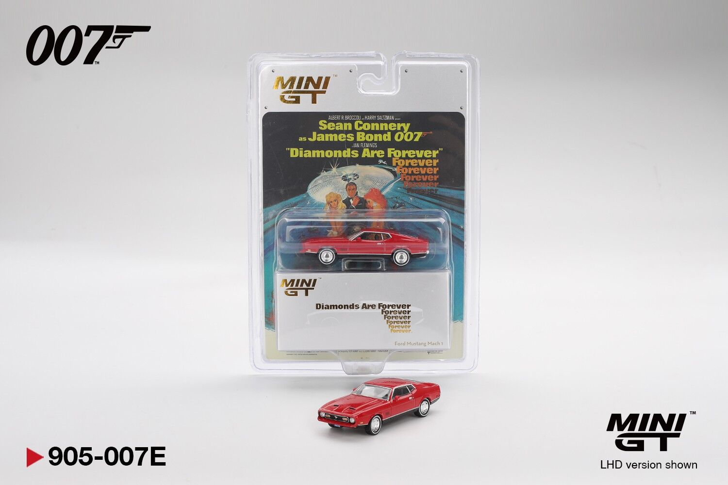 Mini GT Ford Mustang Mach 1 ''Diamonds Are Forever'' BL