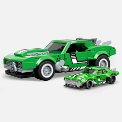 Hot Wheels Mattel Brick Shop Custom '68 Camaro JFT16