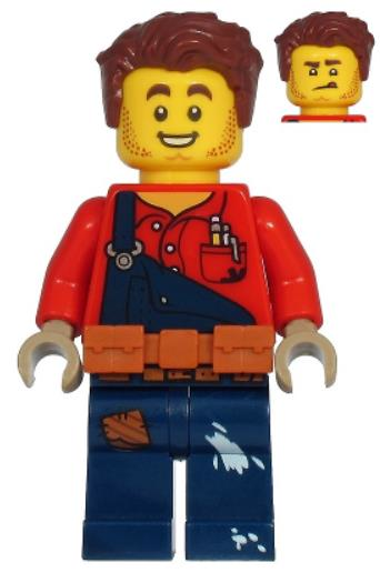 Lego Minifigür - Harl Hubbs - Utility Belt cty1074