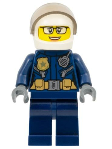 Lego Minifigür Police Female cty1363