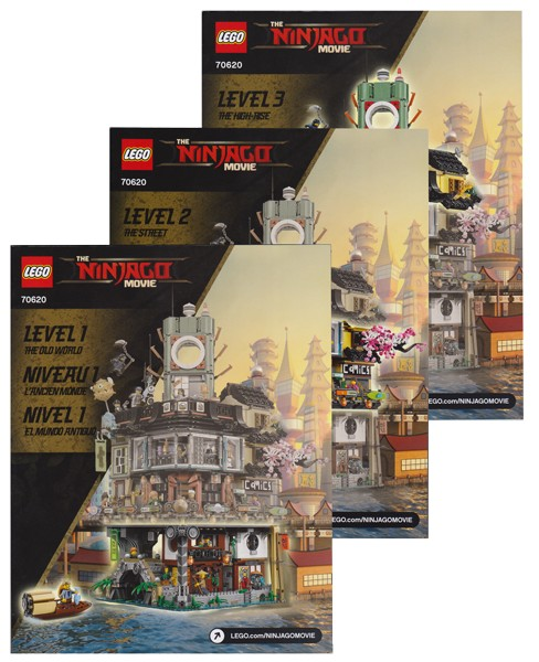 Lego 70620 Ninjago City - YAPIM KILAVUZU -