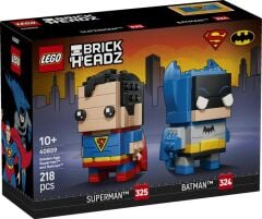 Lego BrickHeadz Super Heroes Altın Çağ Superman ve Batman 40859