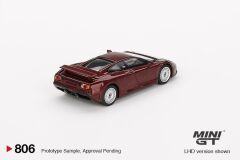 Mini Gt Bugatti EB110 GT Dark Red Metallic 806