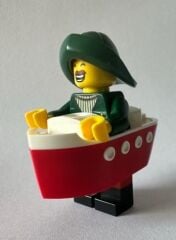 Orjinal Lego Minifigür Ferry Boat Captain
