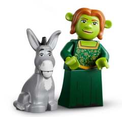 Lego Minifigür 71053 Shrek - 6 Fiona and Donkey