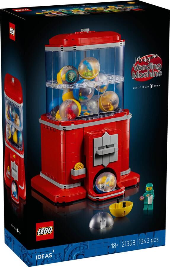 Lego ideas Minifigür Otomatı 21358