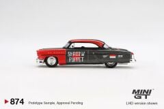 Mini GT Lincoln Capri Hot Rod 1954 ''Shadow Puppet'' MINI GT x MIZU Diecast 2024 BL 874