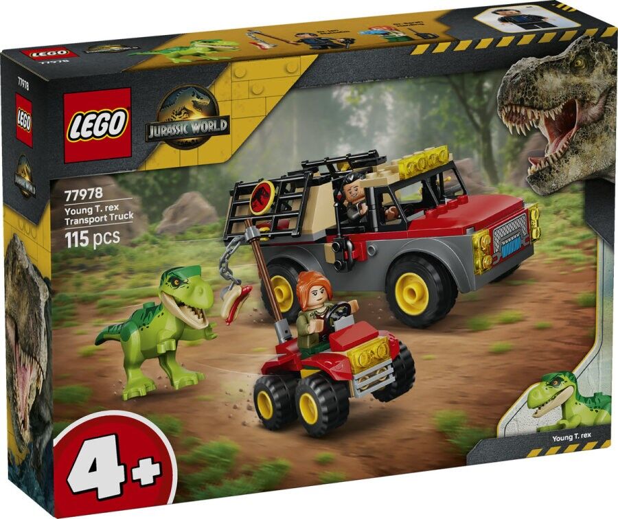 Lego Jurassic World Genç T. rex Taşıma Kamyonu 77978