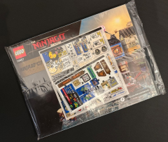 Lego 70657 Ninjago City Docks - YAPIM KILAVUZU / STICKER -