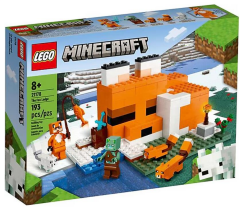 Lego Minecraft Tilki Kulübesi 21178