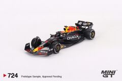 Mini GT Oracle Red Bull Racing RB19 #1 Max Verstappen 2023 F1 Bahrain GP Winner 724