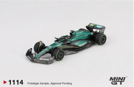 Mini GT Aston Martin AMR24 #18 2024 F1 Canadian GP 1114