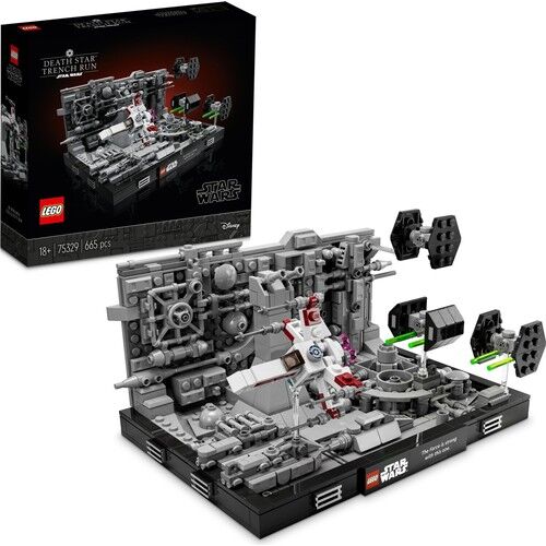 Lego Star Wars Ölüm Yıldızı Hendek Akını Diyoraması 75329