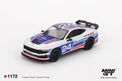 Mini GT Ford Mustang Dark Horse #24 Ford Performance Racing School 1172