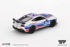 Mini GT Ford Mustang Dark Horse #24 Ford Performance Racing School 1172