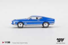 Mini GT Ford Mustang Mach 1 Grabber Blue 1138