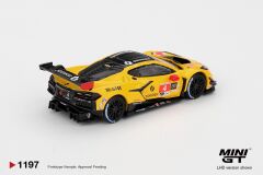 Mini GT Chevrolet Corvette Z06 GT3.R #4 Corvette Racing by Pratt Miller Motorsports 2025 IMSA Daytona 24 Hrs 1197