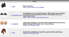 Lego Minifigür Hermione Granger Gryffindor Sweater hp139