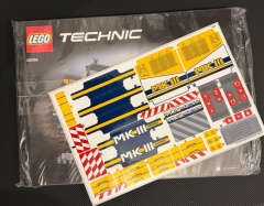 Lego 42055 Bucket Wheel Excavator - YAPIM KILAVUZU / STICKER -
