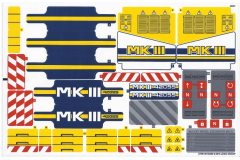 Lego 42055 Bucket Wheel Excavator - YAPIM KILAVUZU / STICKER -